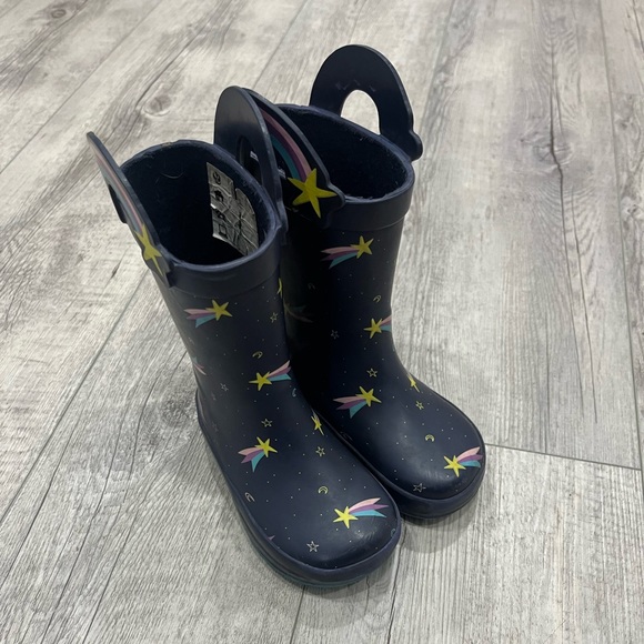 GEORGE Girl rain boots size 6 - Picture 1 of 3